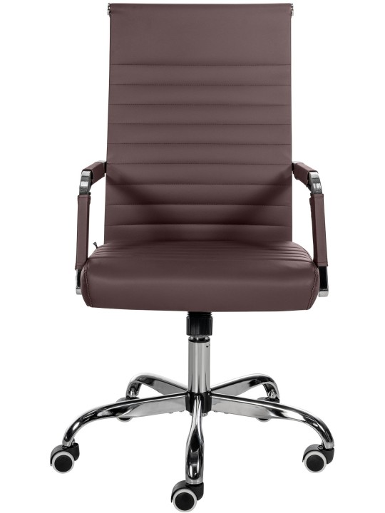 Työtuoli Amadora keinonahkaa, ruskea