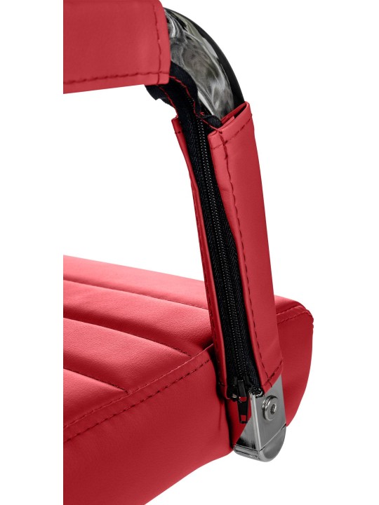 Työtuoli Amadora keinonahkaa, punainen