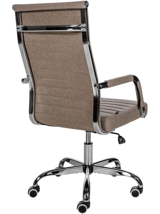 Työtuoli Amadora kangasta, taupe