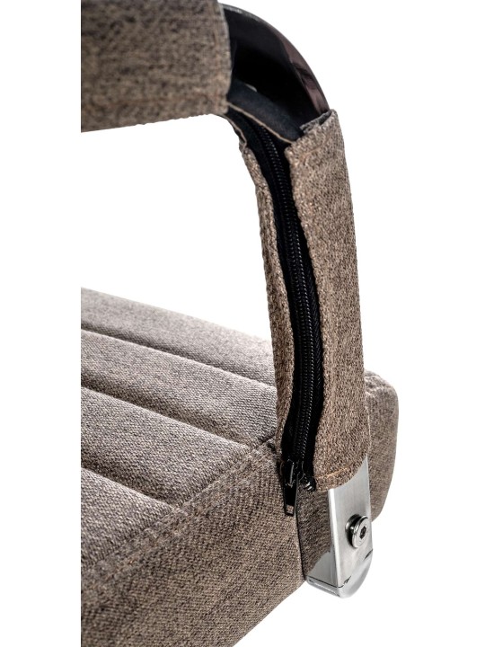 Työtuoli Amadora kangasta, taupe