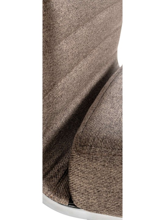 Työtuoli Amadora kangasta, taupe