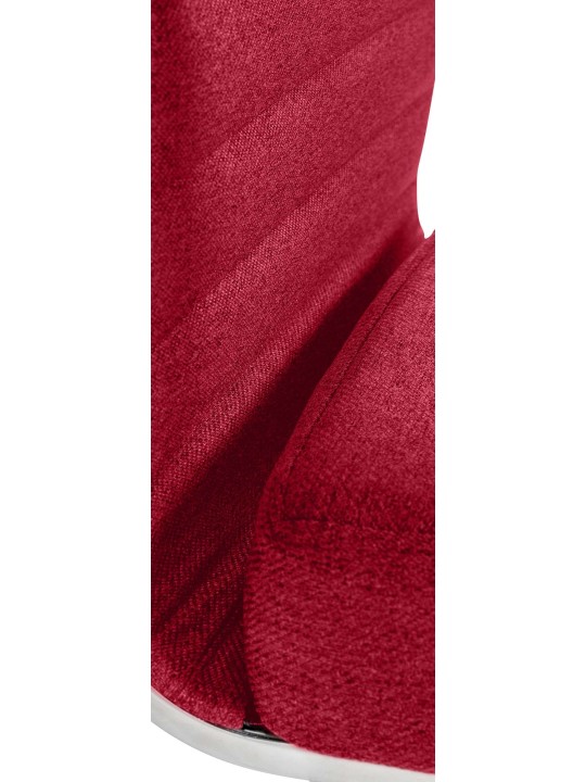 Työtuoli Amadora kangasta, punainen