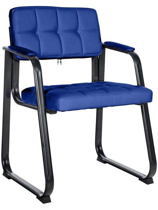 Vierailutuoli Canada B keinonahkaa, sininen