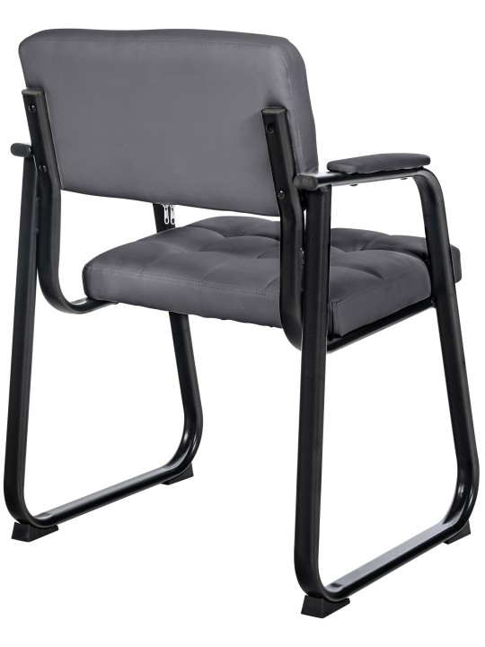 Vierailutuoli Canada B keinonahkaa, harmaa