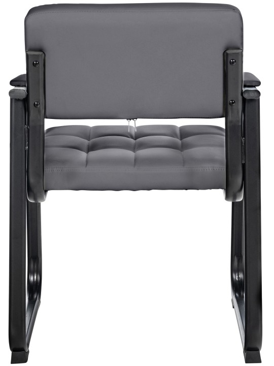 Vierailutuoli Canada B keinonahkaa, harmaa