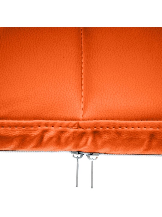 Vierailutuoli Canada B keinonahkaa, oranssi