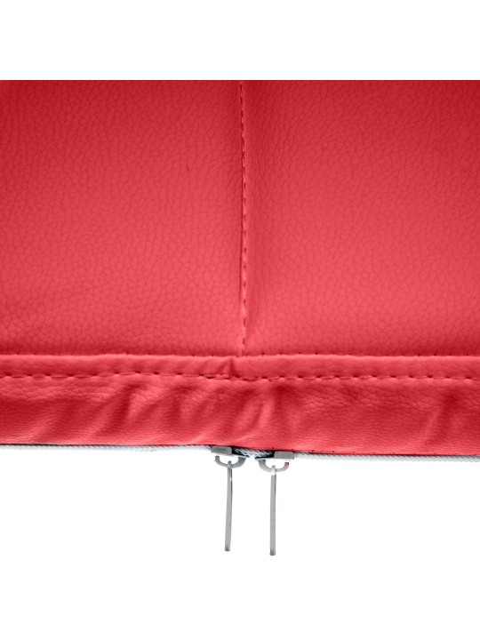 Vierailutuoli Canada B keinonahkaa, punainen