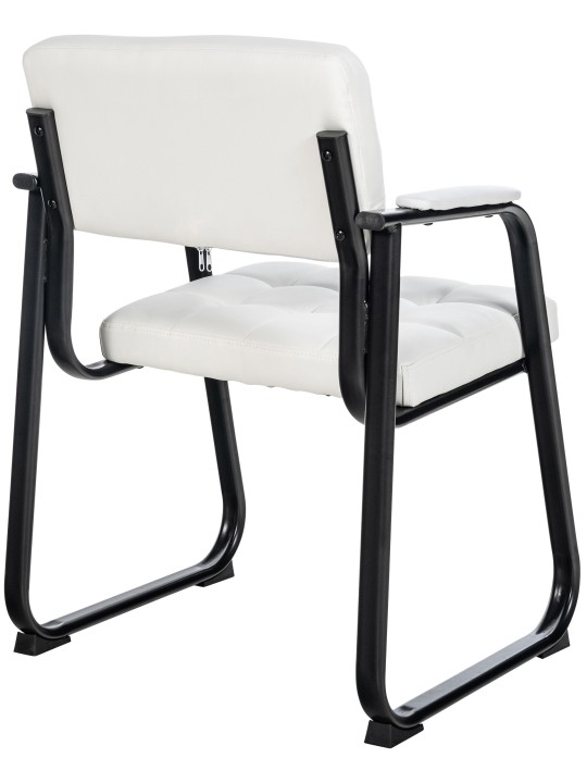 Vierailutuoli Canada B keinonahkaa, valkoinen