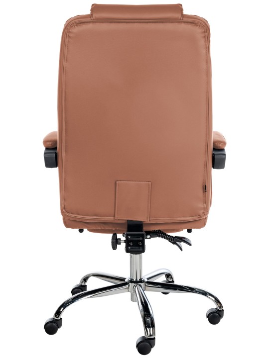 Työtuoli Oxygen keinonahkaa, vaaleanruskea