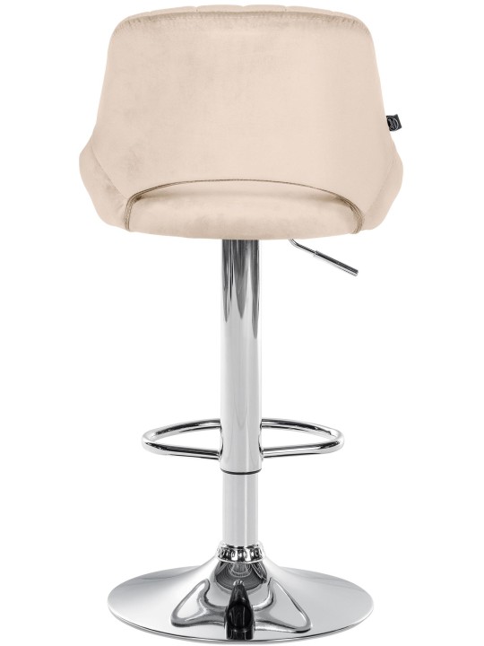 Baarijakkara Milet samettikromi, kermanvärinen