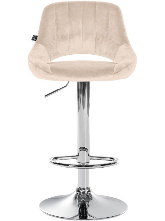 Baarijakkara Milet samettikromi, kermanvärinen