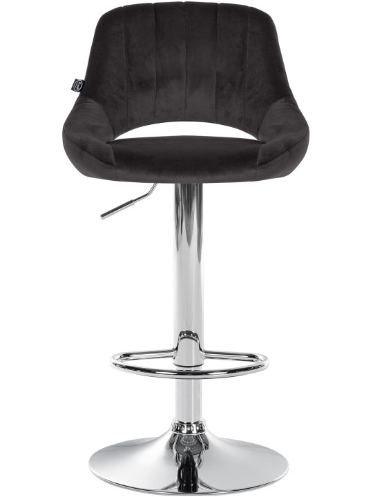 Baarijakkara Milet samettikromi, musta