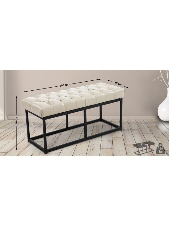 Penkki Amun keinonahkaa B100, kermanvärinen