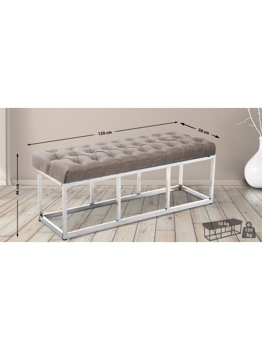 Penkki Amun kangas E120, taupe