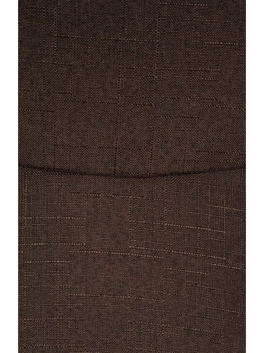 Vierailijatuoli Hobart kangasta, ruskea