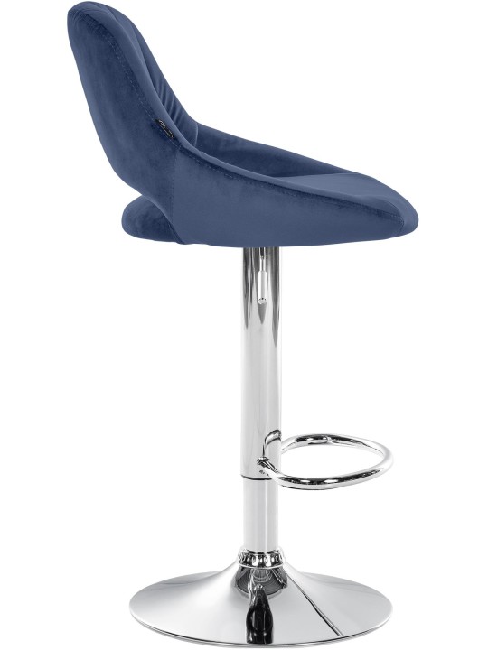 2 baarijakkaran sarja Milet velvet C, sininen