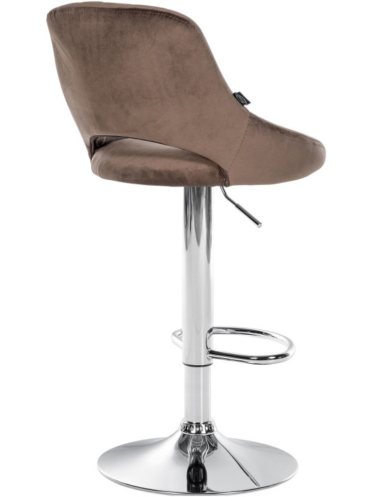 2 baarijakkaran sarja Milet velvet C, ruskea