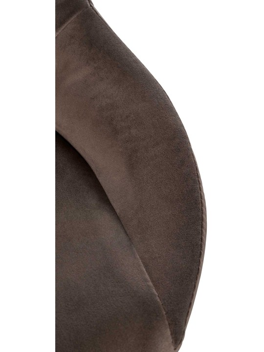 2 baarijakkaran sarja Milet velvet B, ruskea