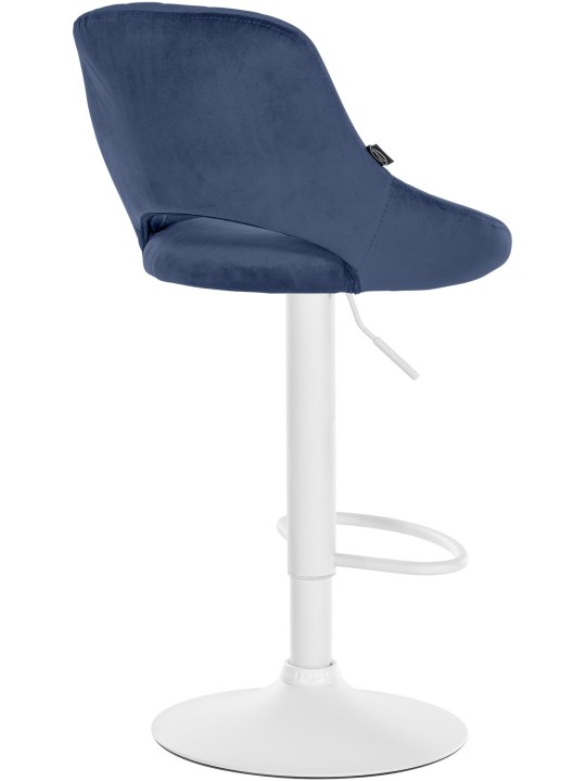 2 baarituolia Milet velvet W, sininen