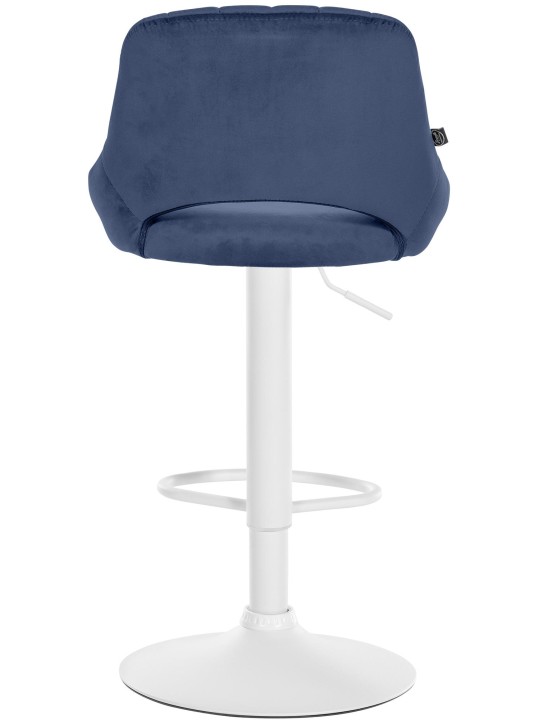 2 baarituolia Milet velvet W, sininen