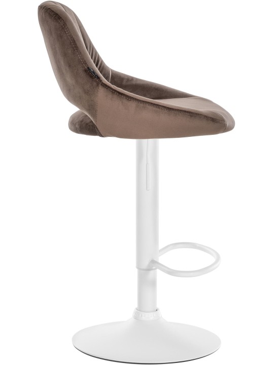 2 baarituolia Milet velvet W, ruskea