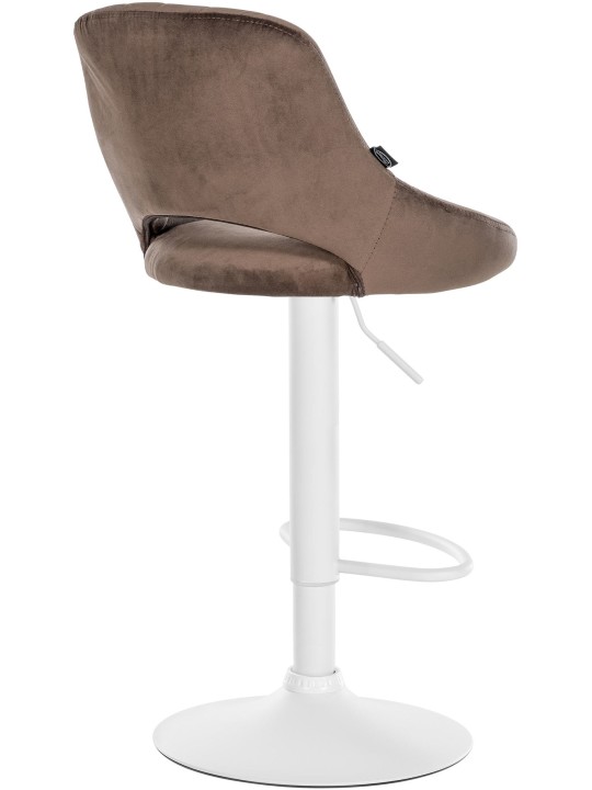 2 baarituolia Milet velvet W, ruskea