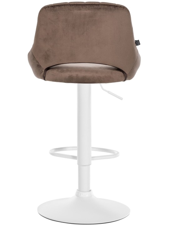 2 baarituolia Milet velvet W, ruskea