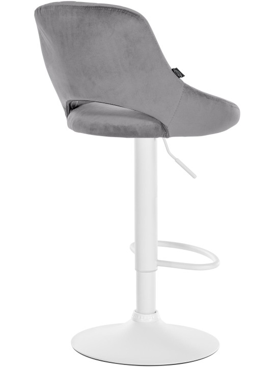 2 baarituolia Milet velvet W, tummanharmaa