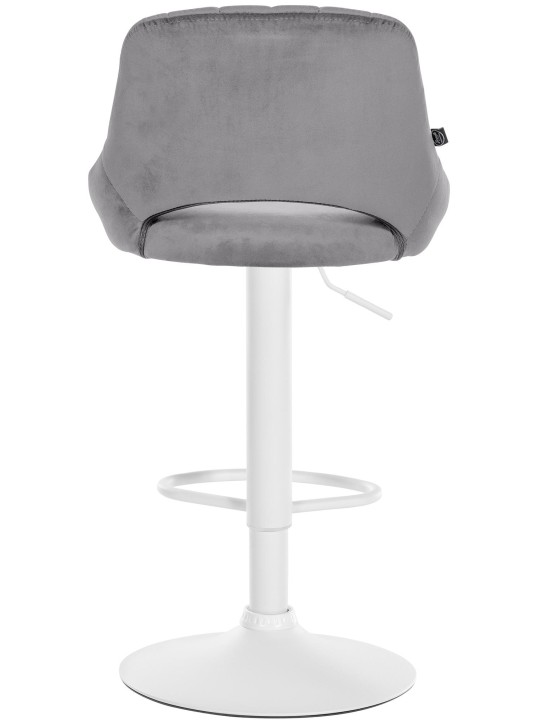 2 baarituolia Milet velvet W, tummanharmaa