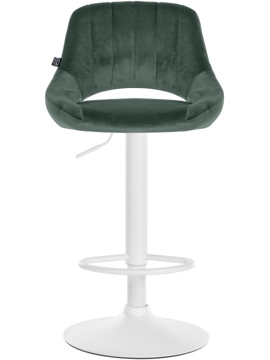 2 baarituolia Milet velvet W, vihreä