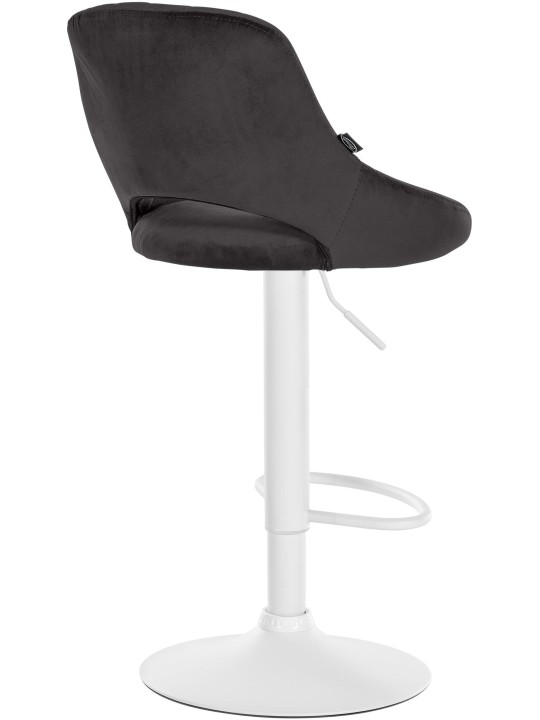 2 baarituolia Milet velvet W, musta