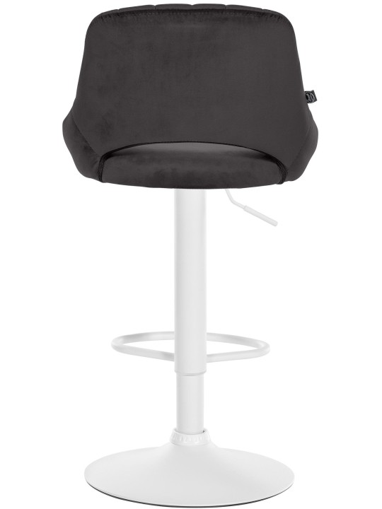 2 baarituolia Milet velvet W, musta