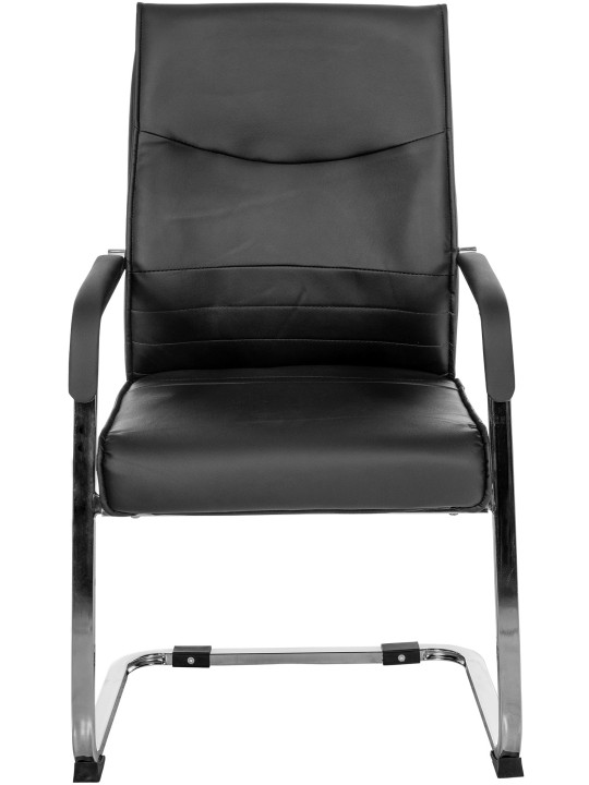 2 vierailijatuolin setti Hobart, musta