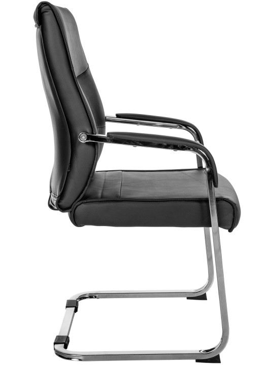 2 vierailijatuolin setti Hobart, musta