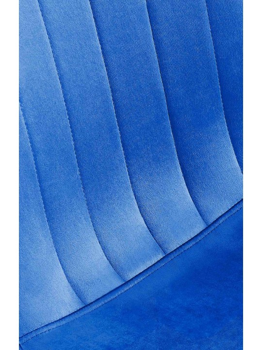 Baxter samettinen ruokapöydän tuoli, sininen Baxter samettinen ruokapöydän tuoli, sininen