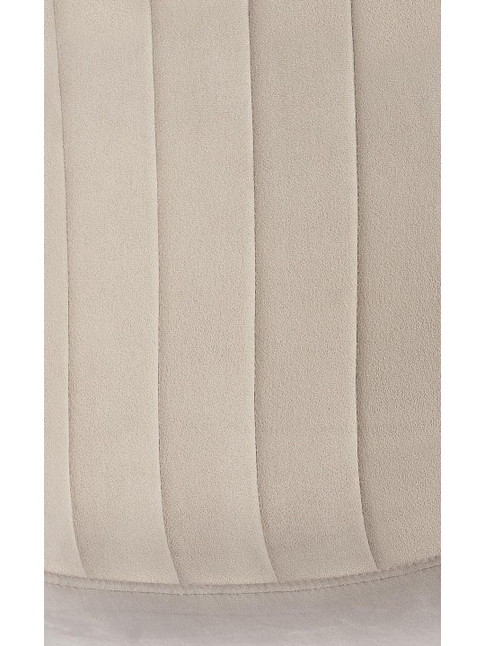 Baxter samettinen ruokapöydän tuoli, harmaa