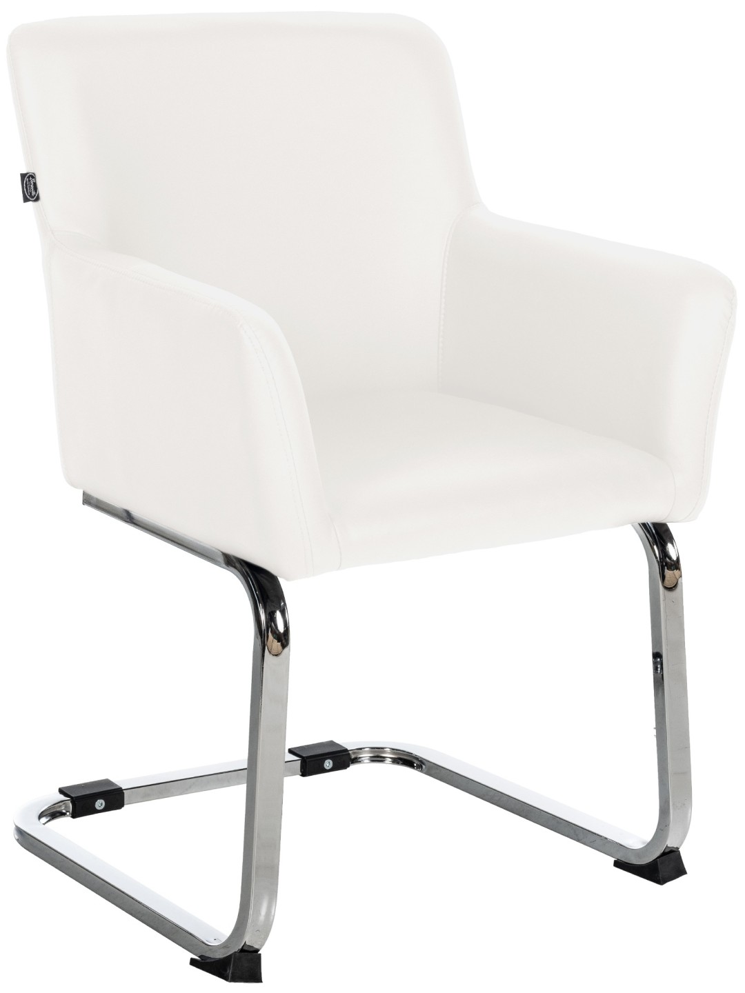 Tuoli Puka keinonahkaa, valkoinen