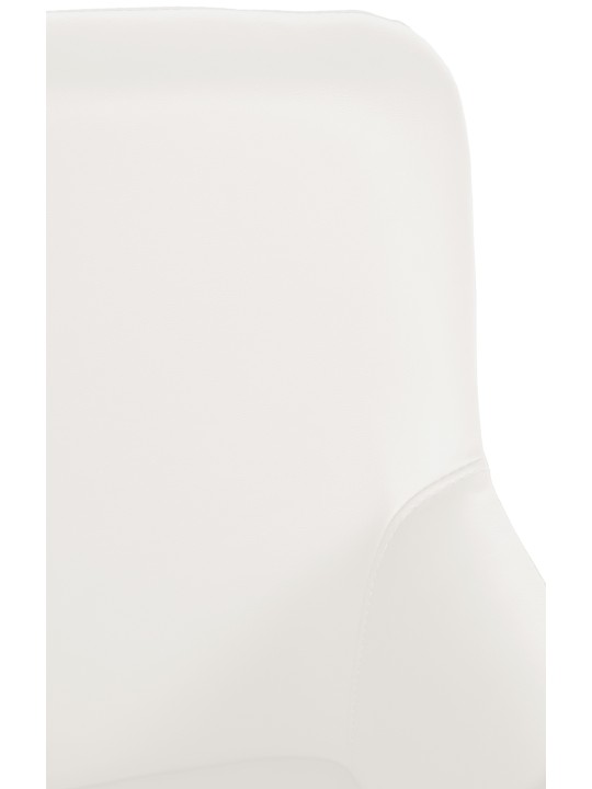 Tuoli Puka keinonahkaa, valkoinen