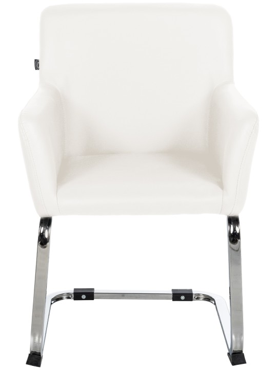 Tuoli Puka keinonahkaa, valkoinen