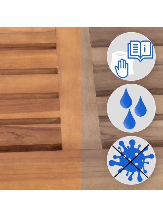 Tiikkipenkki Halden 120 cm kannella, tiikki Tiikkipenkki Halden 120 cm kannella, tiikki