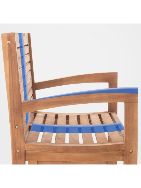 Tiikkipenkki Halden 120 cm kannella, tiikki Tiikkipenkki Halden 120 cm kannella, tiikki