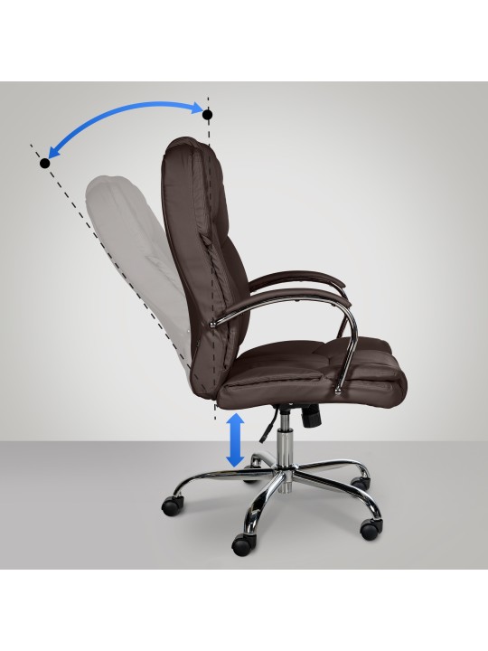 BIG Xanthos työtuoli, ruskea