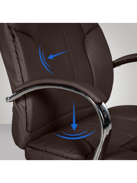 BIG Xanthos työtuoli, ruskea