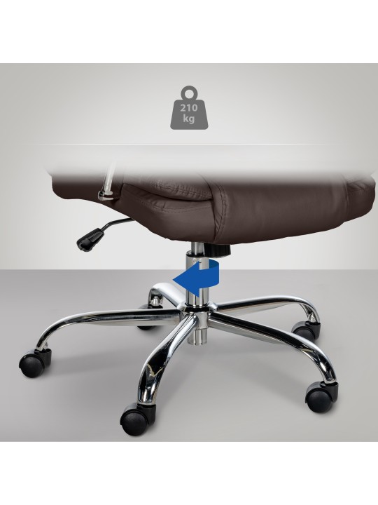 BIG Xanthos työtuoli, ruskea