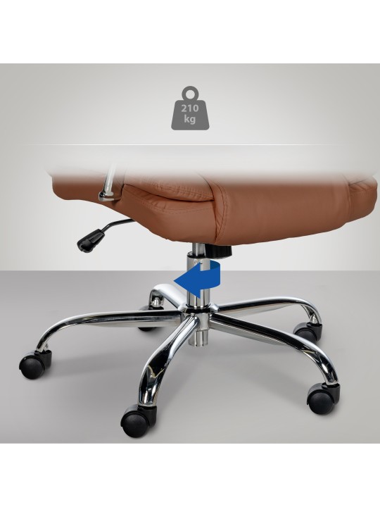 BIG Xanthos työtuoli, vaaleanruskea