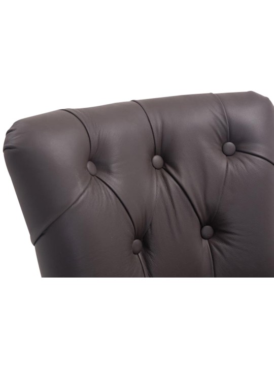 Baarijakkara Lakewood aitoa nahkaa, antiikki, ruskea