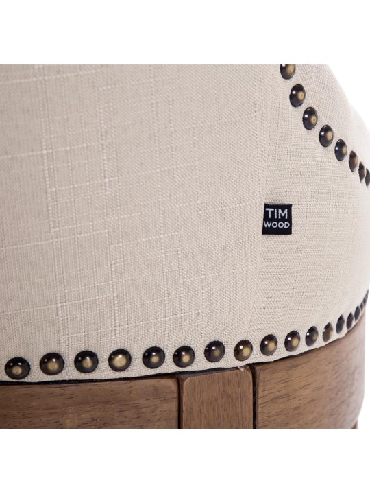 Baarijakkara Lakewood kangas, antiikkivalo, kermanvärinen Baarijakkara Lakewood kangas, antiikkivalo, kermanvärinen