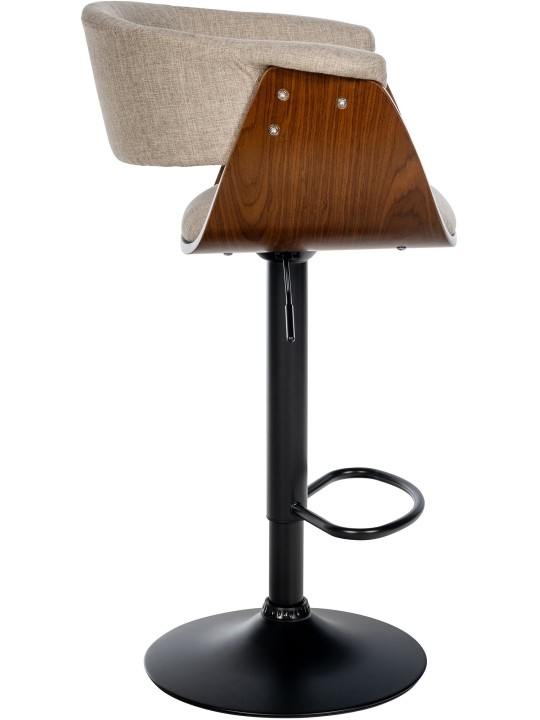 Baarijakkara Vestal kangas, pähkinä/kermanvärinen