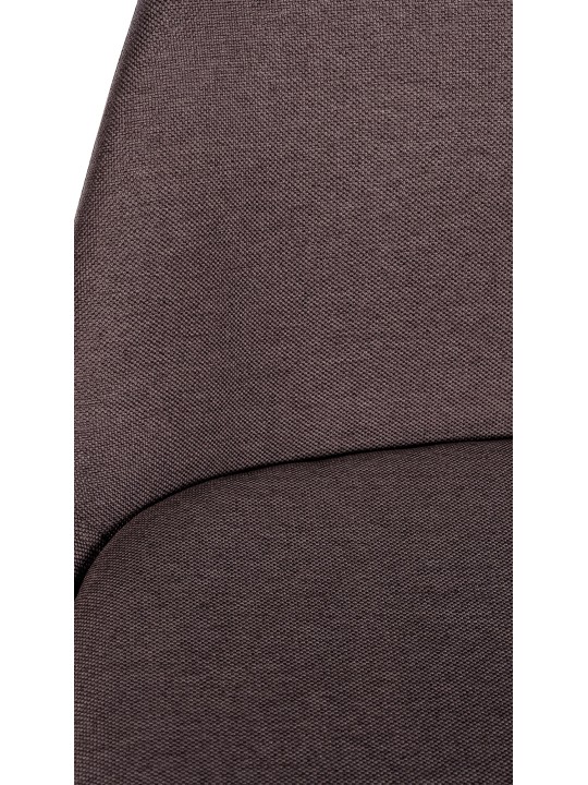 Baarijakkara Corbin kangas pyöreä natural, ruskea