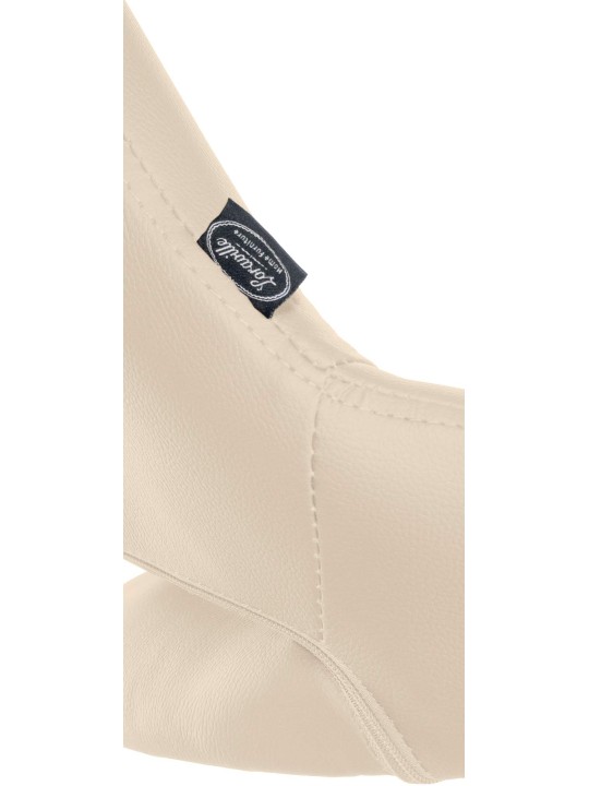 Baarijakkara Milet keinonahkaa, kermanvärinen